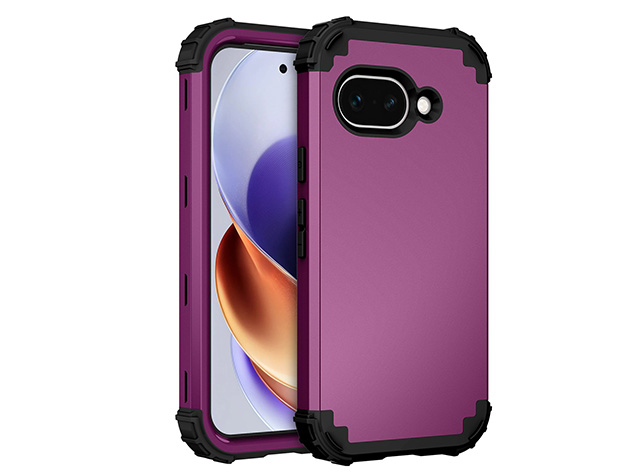 Defender Case for Google Pixel 10a - Plum Impact Case