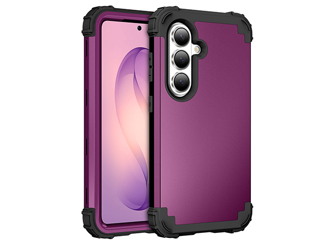 Defender Case for the Samsung Galaxy S26 - Plum Impact Case