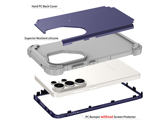 Defender Case for the Samsung Galaxy S26 Ultra - Navy