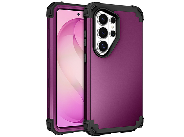 Defender Case for the Samsung Galaxy S26 Ultra - Plum Impact Case