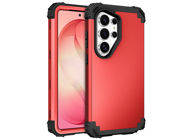 Defender Case for the Samsung Galaxy S26 Ultra - Red Impact Case
