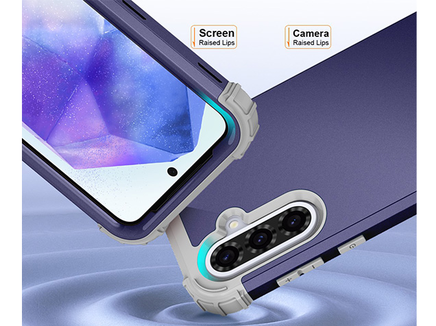 Defender Case for the Samsung Galaxy A37 - Navy