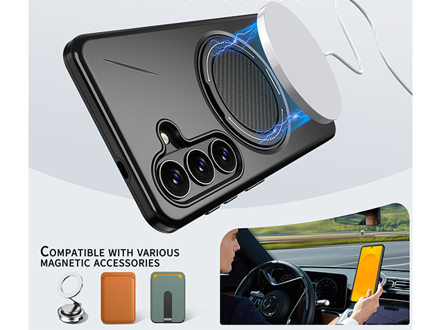 Impact Case with Ring for Samsung Galaxy S26 - Black