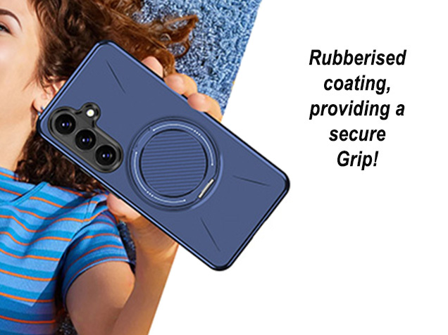 Impact Case with Ring for Samsung Galaxy S26 - Blue