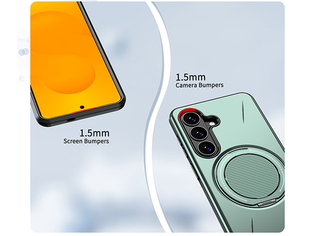 Impact Case with Ring for Samsung Galaxy S26 - Green