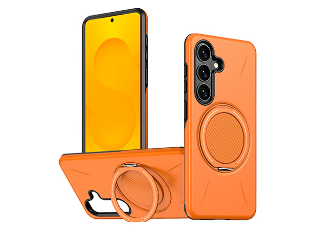 Impact Case with Ring for Samsung Galaxy S26 - Orange Impact Case