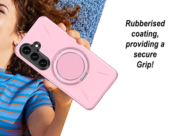 Impact Case with Ring for Samsung Galaxy S26 - Pink