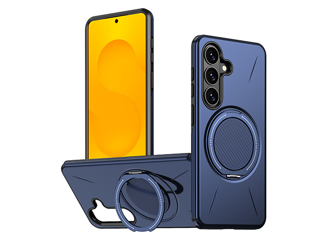 Impact Case with Ring for Samsung Galaxy S26+ - Blue Impact Case