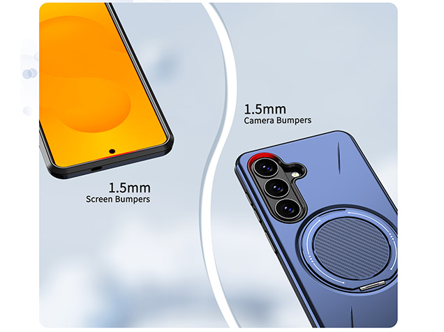 Impact Case with Ring for Samsung Galaxy S26+ - Blue