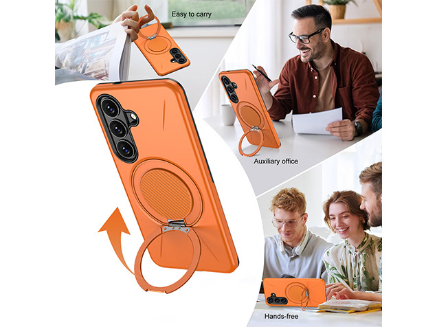 Impact Case with Ring for Samsung Galaxy S26+ - Orange