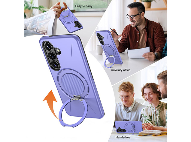 Impact Case with Ring for Samsung Galaxy S26+ - Purple