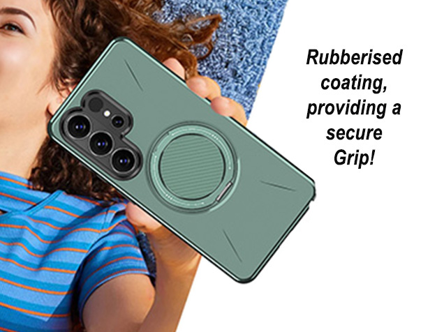 Impact Case with Ring for Samsung Galaxy S26 Ultra - Green