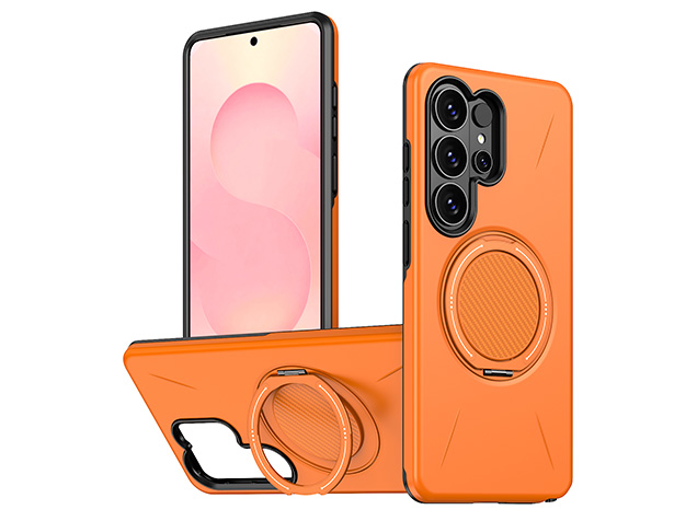 Impact Case with Ring for Samsung Galaxy S26 Ultra - Orange Impact Case