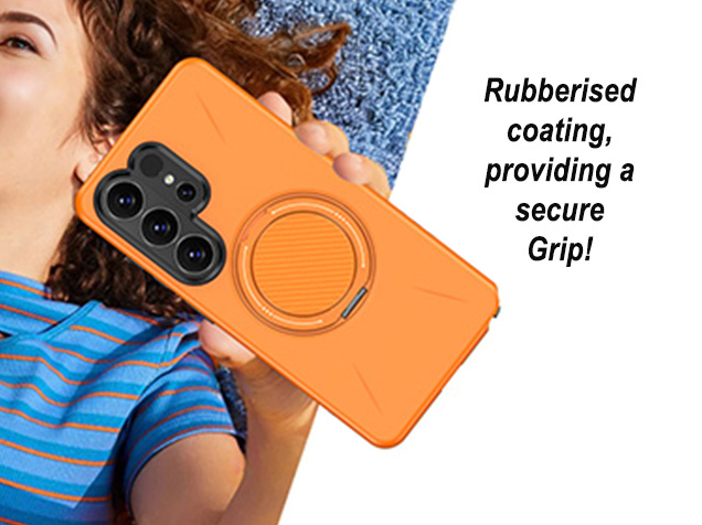 Impact Case with Ring for Samsung Galaxy S26 Ultra - Orange