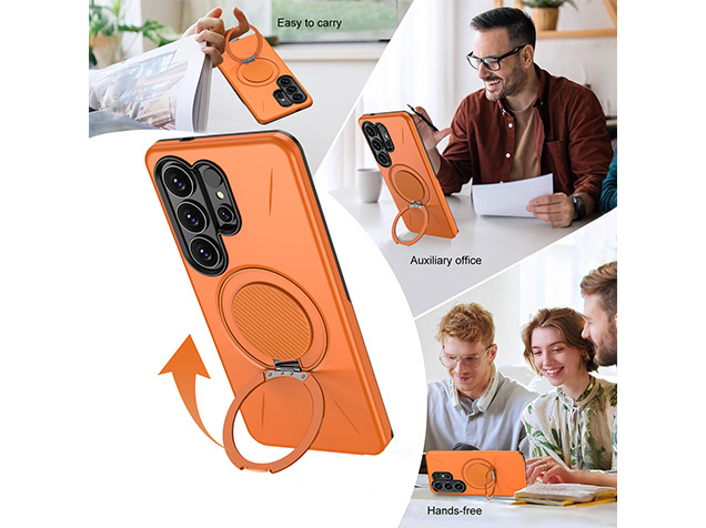 Impact Case with Ring for Samsung Galaxy S26 Ultra - Orange