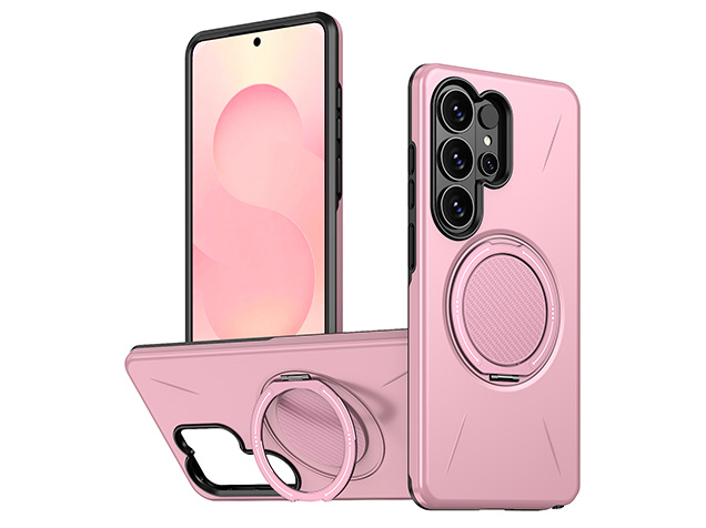 Impact Case with Ring for Samsung Galaxy S26 Ultra - Pink Impact Case
