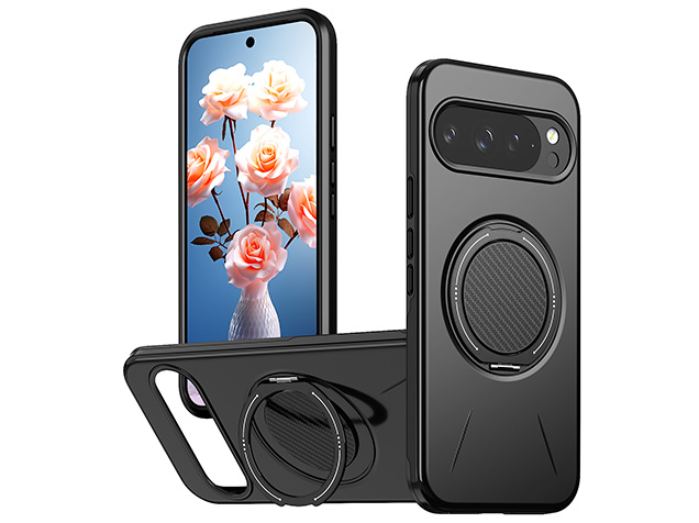 Impact Case with Ring for Google Pixel 10 - Black Impact Case