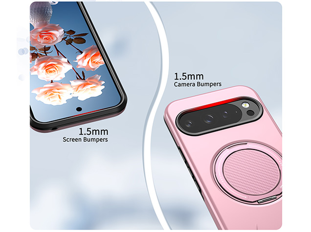 Impact Case with Ring for Google Pixel 10 - Pink