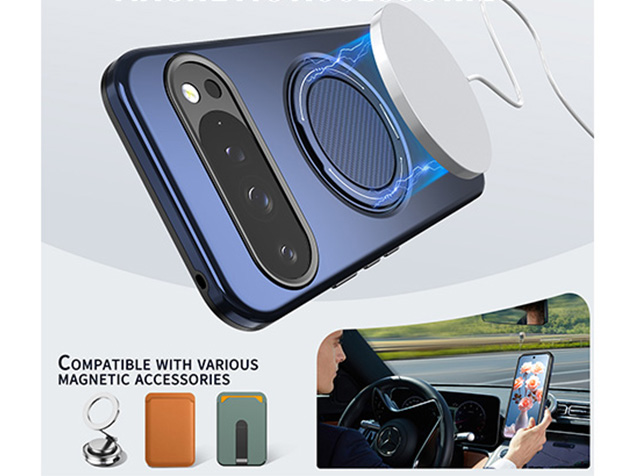 Impact Case with Ring for Google Pixel 10 Pro - Blue