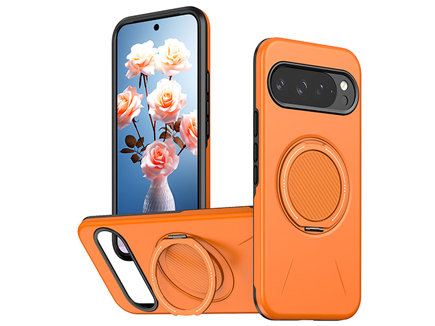 Impact Case with Ring for Google Pixel 10 Pro - Orange Impact Case