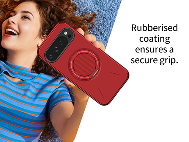 Impact Case with Ring for Google Pixel 10 Pro - Red