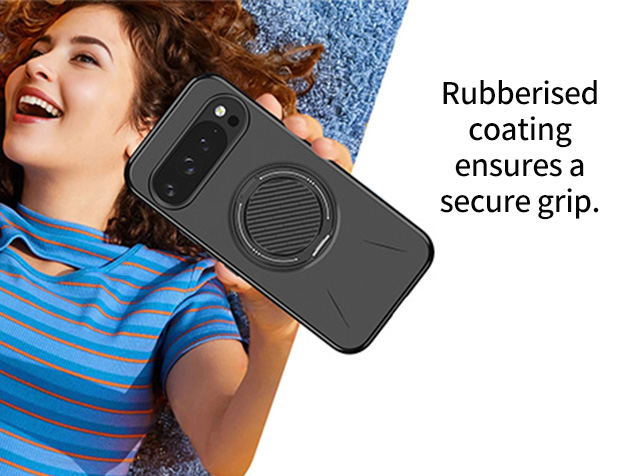 Impact Case with Ring for Google Pixel 9 - Black