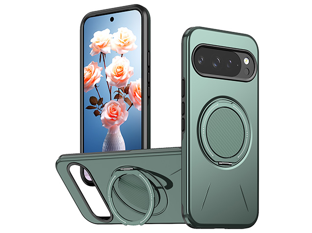 Impact Case with Ring for Google Pixel 9 - Green Impact Case