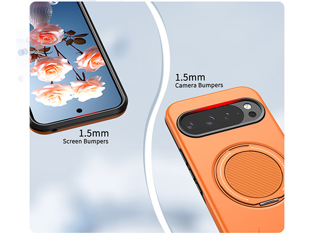 Impact Case with Ring for Google Pixel 9 - Orange