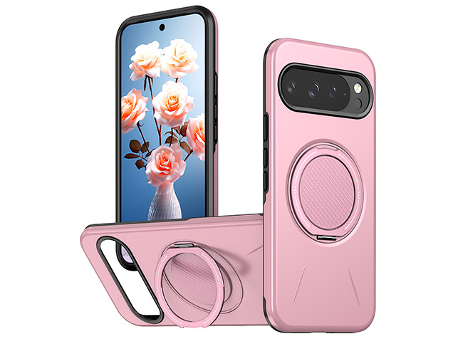 Impact Case with Ring for Google Pixel 9 Pro - Pink Impact Case
