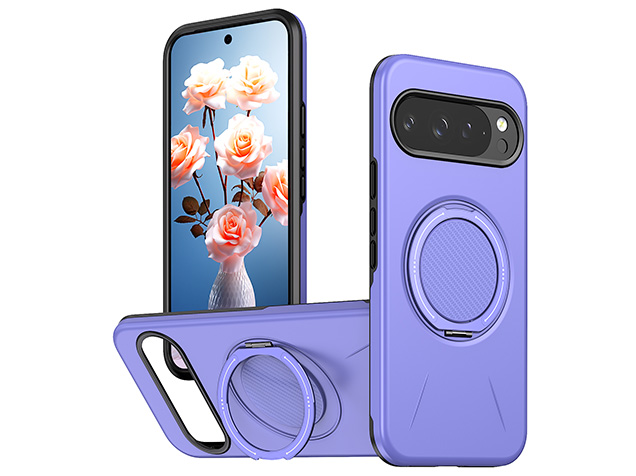 Impact Case with Ring for Google Pixel 9 Pro - Purple Impact Case