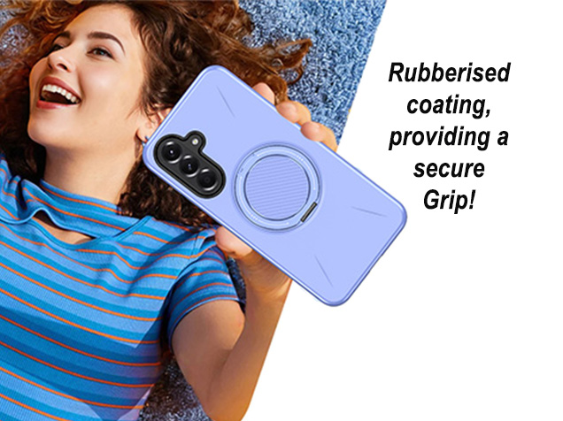 Impact Case with Ring for Samsung Galaxy A36 - Purple