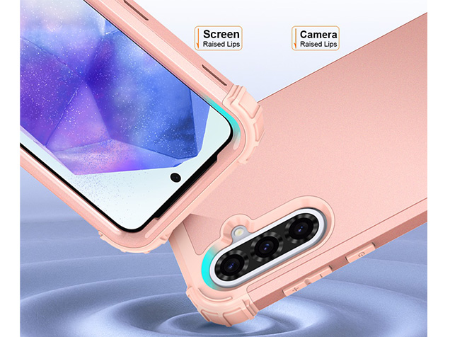 Defender Case for the Samsung Galaxy A57 - Pink