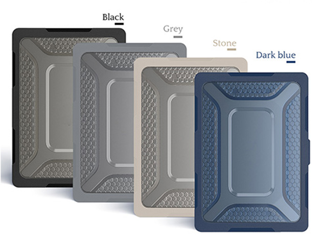 Heavy Duty Honeycomb Protective Cover for MacBook Air 13 inch - Black