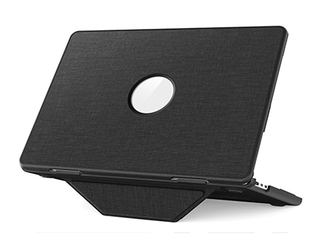 Woven Fabric Laptop Shell for MacBook Air 13 inch - Black Hard Case