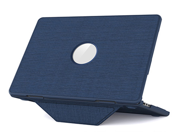 Woven Fabric Laptop Shell for MacBook Air 13 inch - Blue Hard Case
