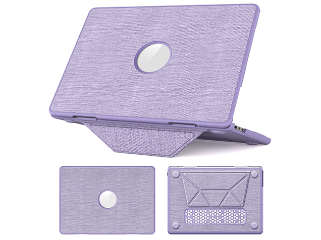 Woven Fabric Laptop Shell for MacBook Air 13 inch - Purple