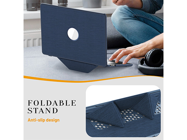 Woven Fabric Laptop Shell for MacBook Air 15 inch - Blue