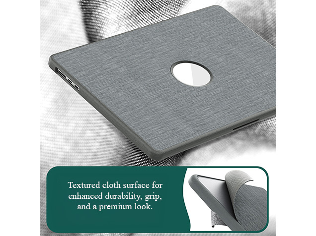 Woven Fabric Laptop Shell for MacBook Air 15 inch - Grey