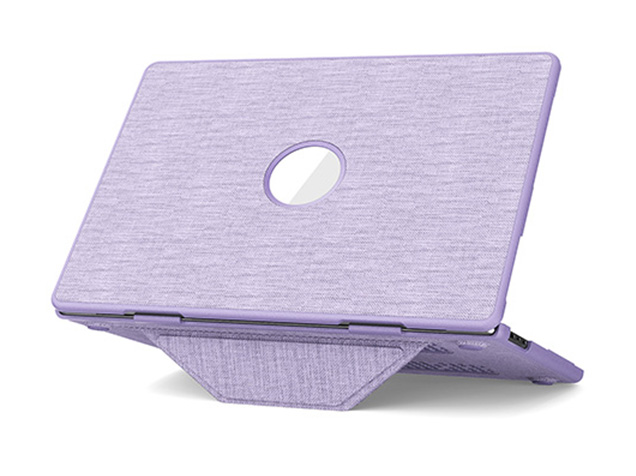 Woven Fabric Laptop Shell for MacBook Air 15 inch - Purple Hard Case
