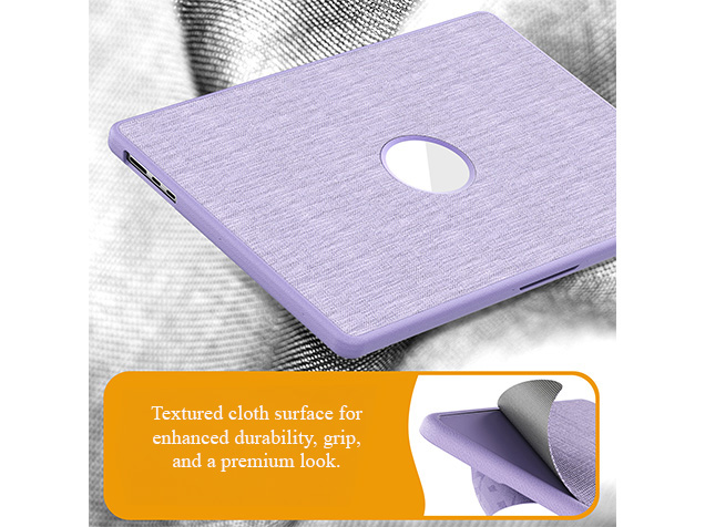 Woven Fabric Laptop Shell for MacBook Air 15 inch - Purple