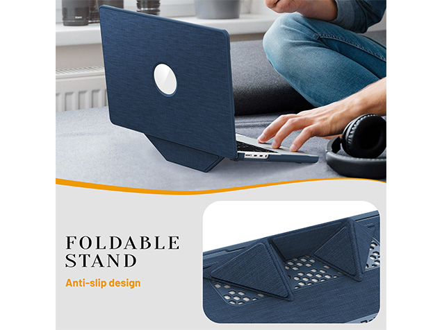 Woven Fabric Laptop Shell for MacBook Pro 14 inch - Blue