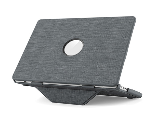 Woven Fabric Laptop Shell for MacBook Pro 14 inch - Grey Hard Case