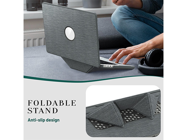 Woven Fabric Laptop Shell for MacBook Pro 14 inch - Grey