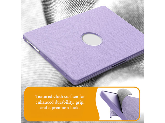 Woven Fabric Laptop Shell for MacBook Pro 14 inch - Purple