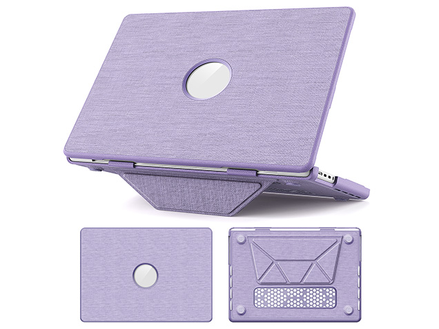 Woven Fabric Laptop Shell for MacBook Pro 14 inch - Purple