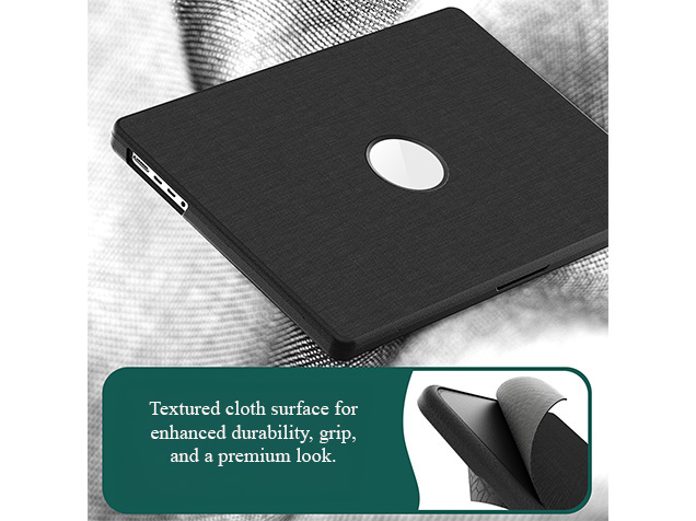 Woven Fabric Laptop Shell for MacBook Pro 16 inch - Black