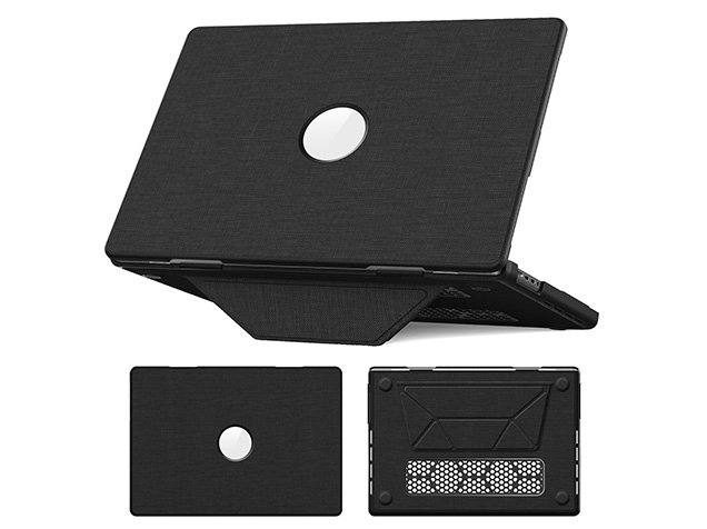 Woven Fabric Laptop Shell for MacBook Pro 16 inch - Black
