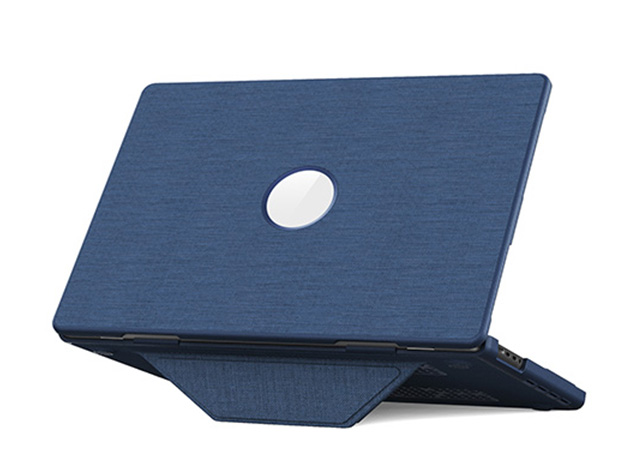 Woven Fabric Laptop Shell for MacBook Pro 16 inch - Blue Hard Case