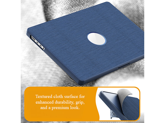 Woven Fabric Laptop Shell for MacBook Pro 16 inch - Blue