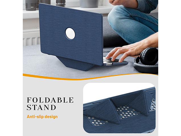 Woven Fabric Laptop Shell for MacBook Pro 16 inch - Blue